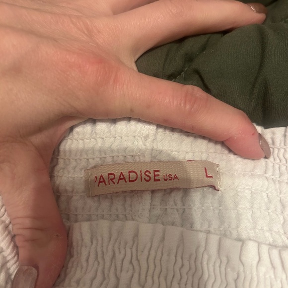 Elegant White Wide Leg Pants for Women. Never Used - Picture 6 of 6